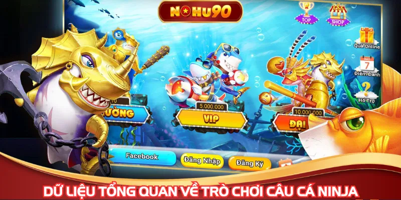 Dữ liệu tổng quan về trò chơi Câu cá Ninja